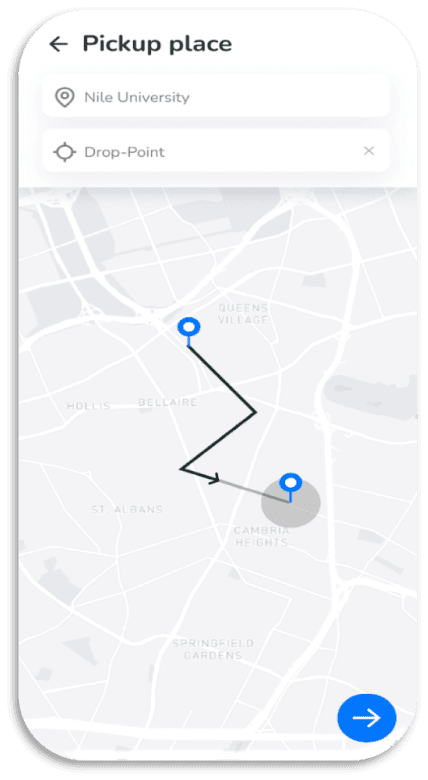 GoPooling Carpool Ride Sharing App — pickup_place_screen.png