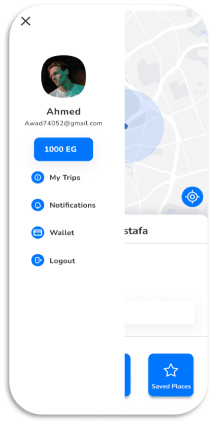 GoPooling Carpool Ride Sharing App — side_drawer_navigation.png
