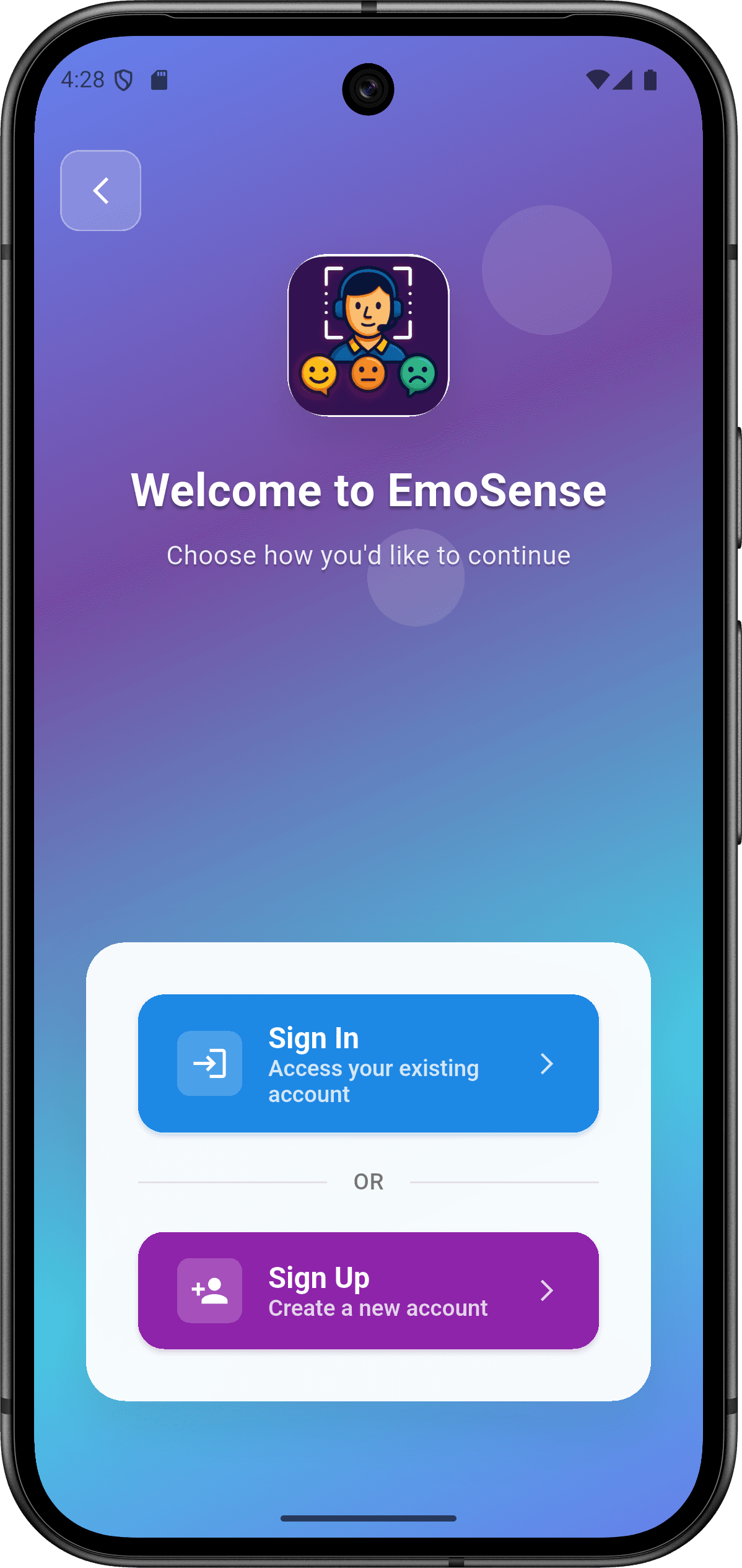 EmoSense - Enterprise Emotion Recognition Platform — signin_and_login.png