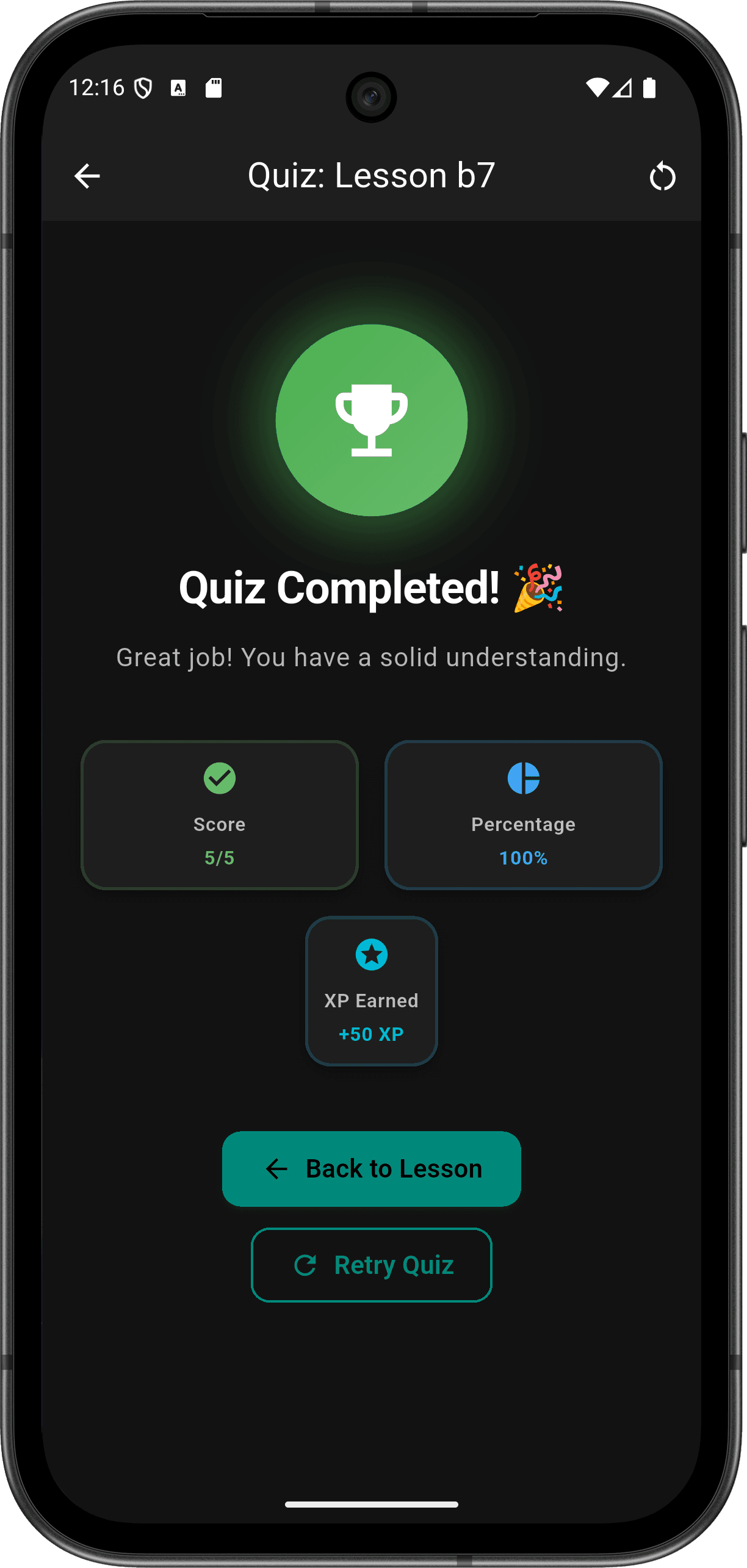 FlutterMate - Flutter Learning Companion — lesson_quiz_screen_4.png