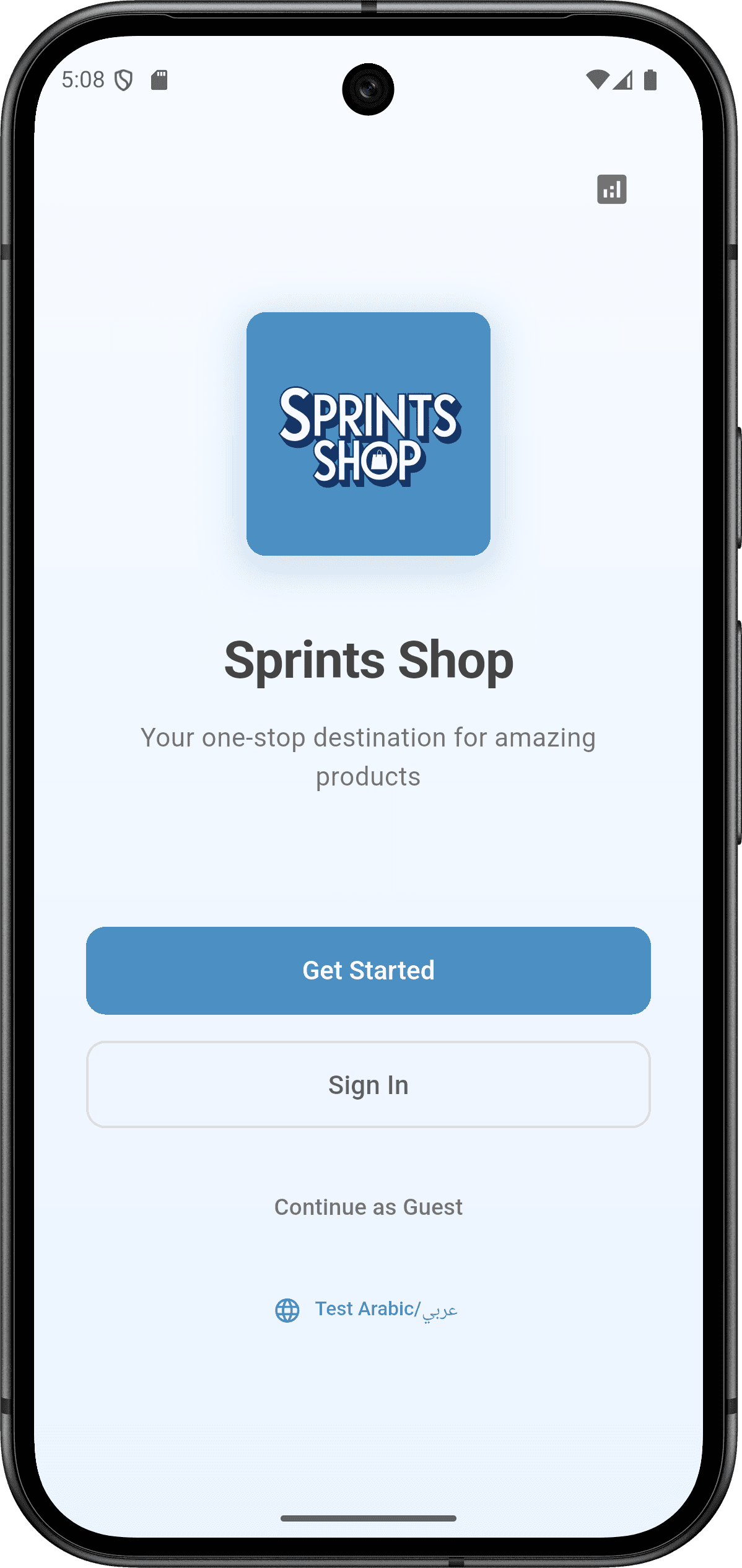 Sprints Shop App — login_and_signin.png